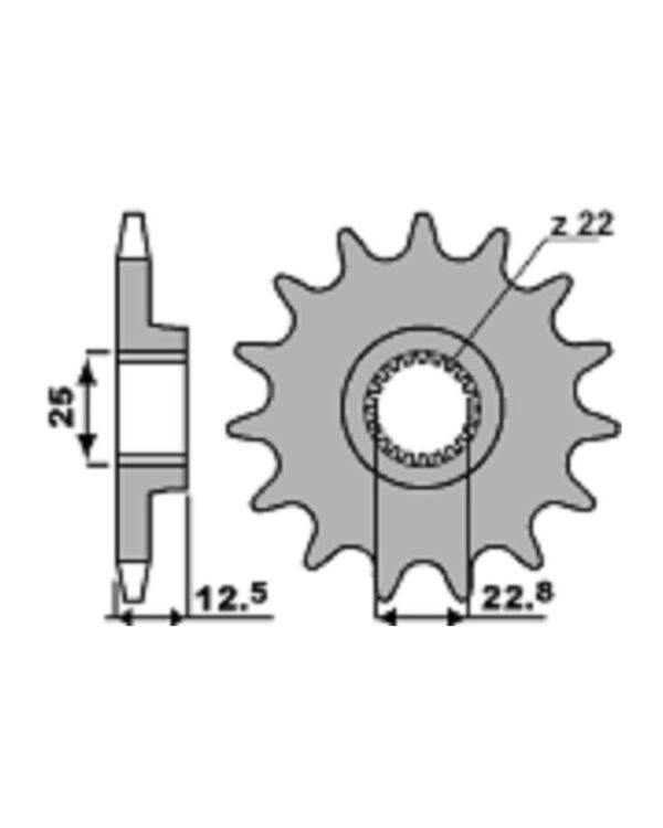 SPROCKETS PBR FRONT 2180-13