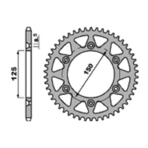 SPROCKETS PBR REAR 0899-45