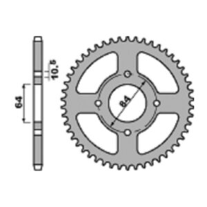 SPROCKETS PBR REAR 4302-41