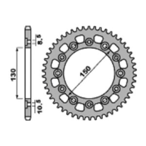 SPROCKETS PBR REAR 4309-42