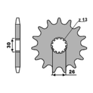 SPROCKETS PBR FRONT 2130-19