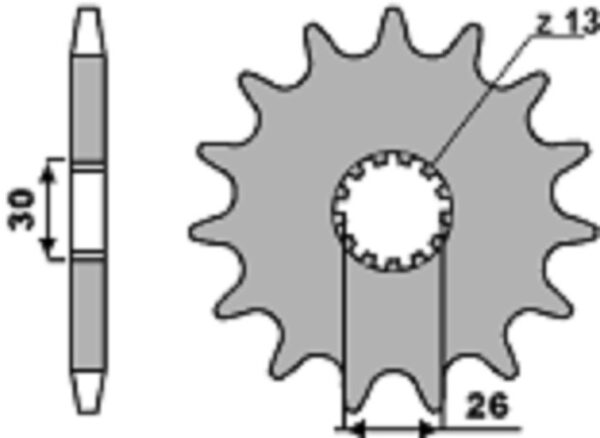 SPROCKETS PBR FRONT 2130-19 - Image 2