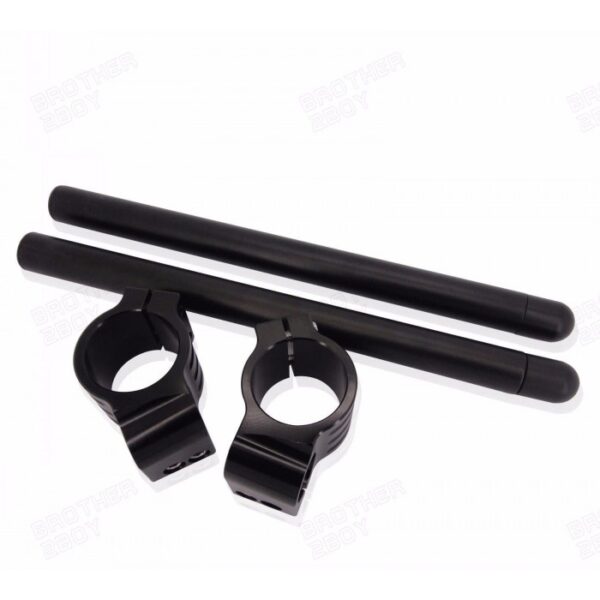 CLIP-ON BARS MSD BLACK 43mm