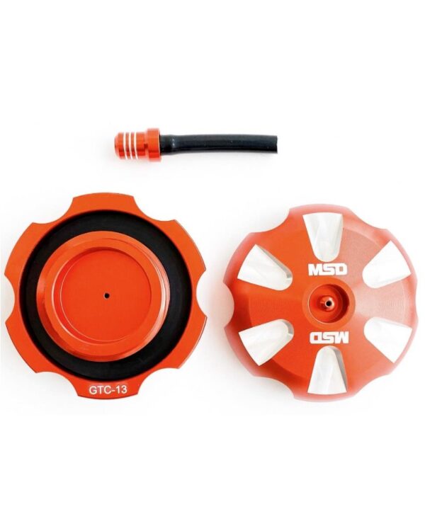 GAS CAP MSD ALLOY KTM SX /HUSQ TC ORANGE
