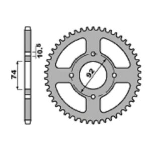 SPROCKETS PBR REAR 0848-39