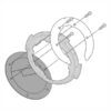 BF17 #2. FLANGE GIVI BMW R1200GS 14-18