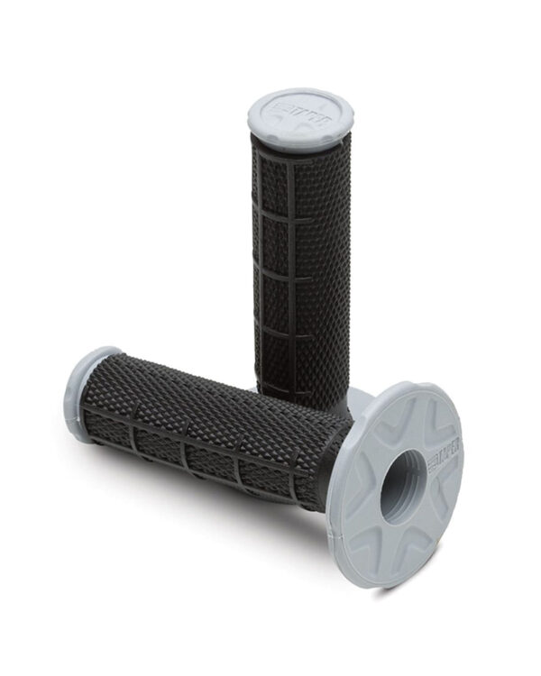 GRIP P/TAPER DUAL DENSITY MX 1/2 W BK