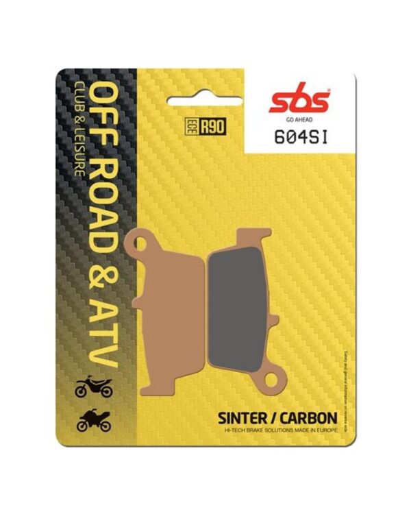 SBS 604SI#1.jpg. SBS 604SI Rear Brake Pad