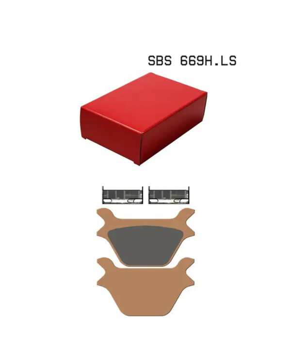 669hls. SBS 669H.LS Rear Brake Pad