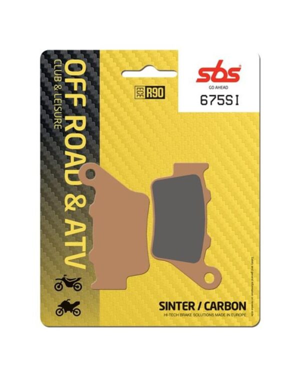 SBS 675SI#1.jpg. SBS 675SI Rear Brake Pad