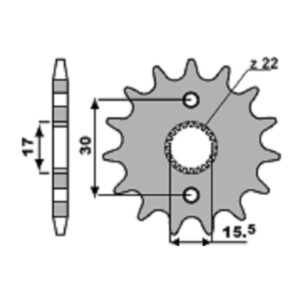 SPROCKETS PBR FRONT 332-15