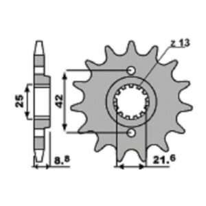 SPROCKETS PBR FRONT 523-14