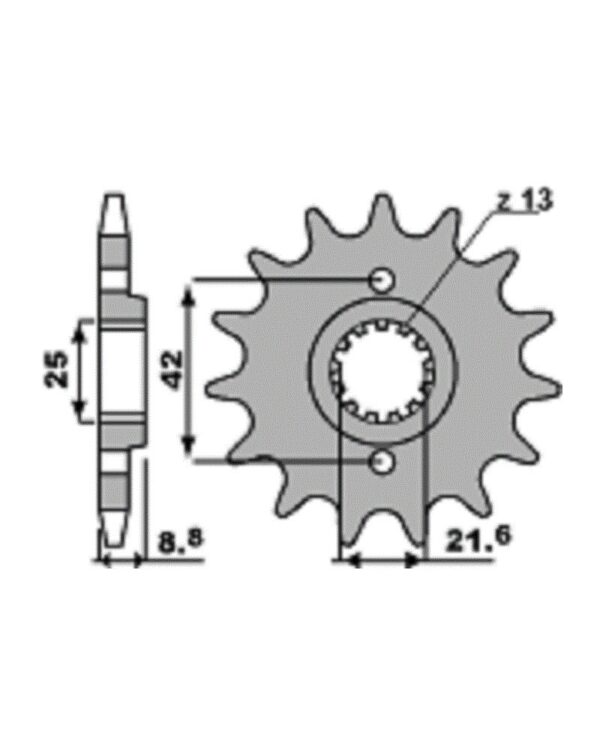 SPROCKETS PBR FRONT 523-14