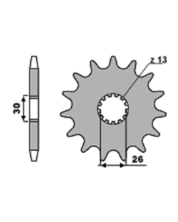 SPROCKETS PBR FRONT 2130-18