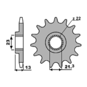 SPROCKETS PBR FRONT 2149-15