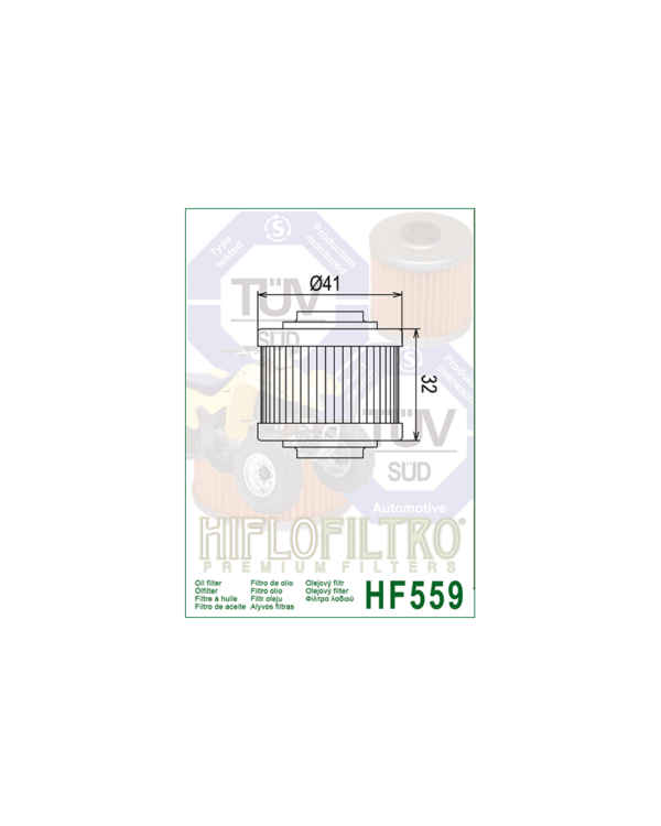 HiFlo HF559 Oil Filter
