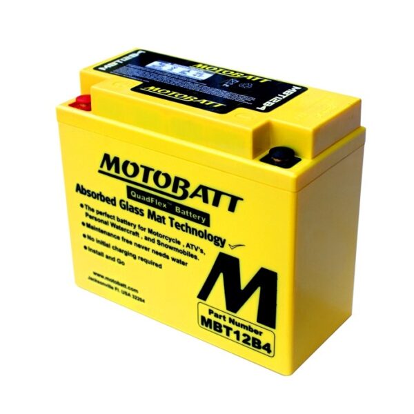 Motobatt MBT12B4 Battery