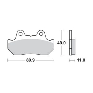 SBS 542HF Brake Pad