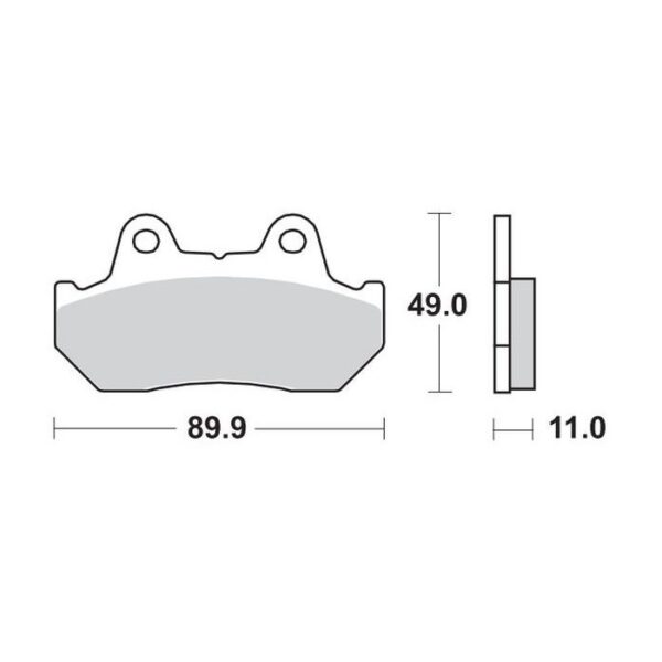 SBS 542HF Brake Pad