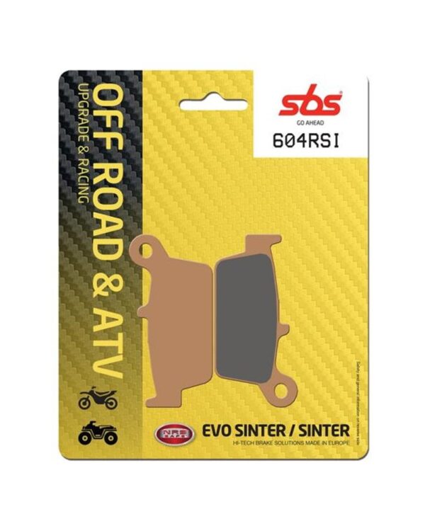 SBS 604RSI#1.jpg. SBS 604RSI Rear Brake Pad