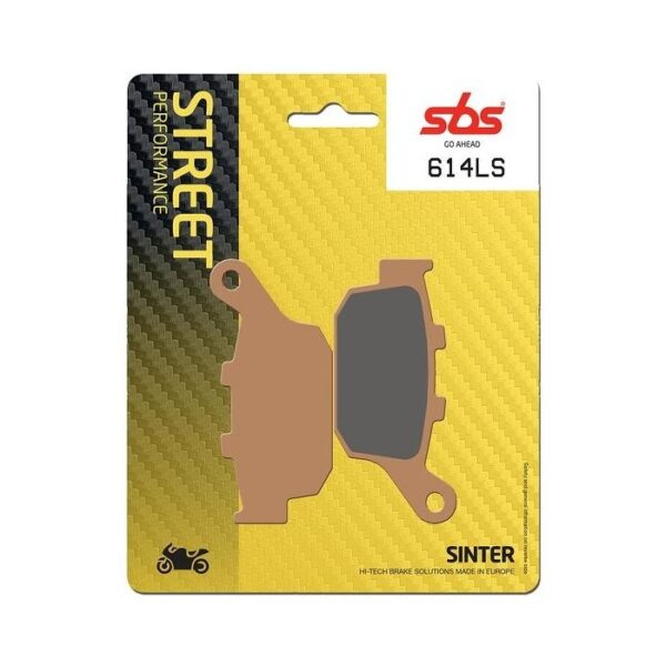SBS 614LS#1.jpg. SBS 614LS Rear Brake Pad