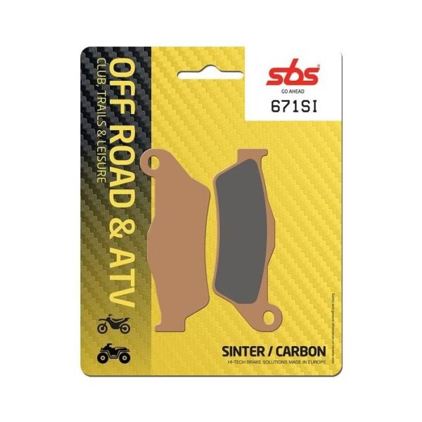 SBS 671SI Front Brake Pad