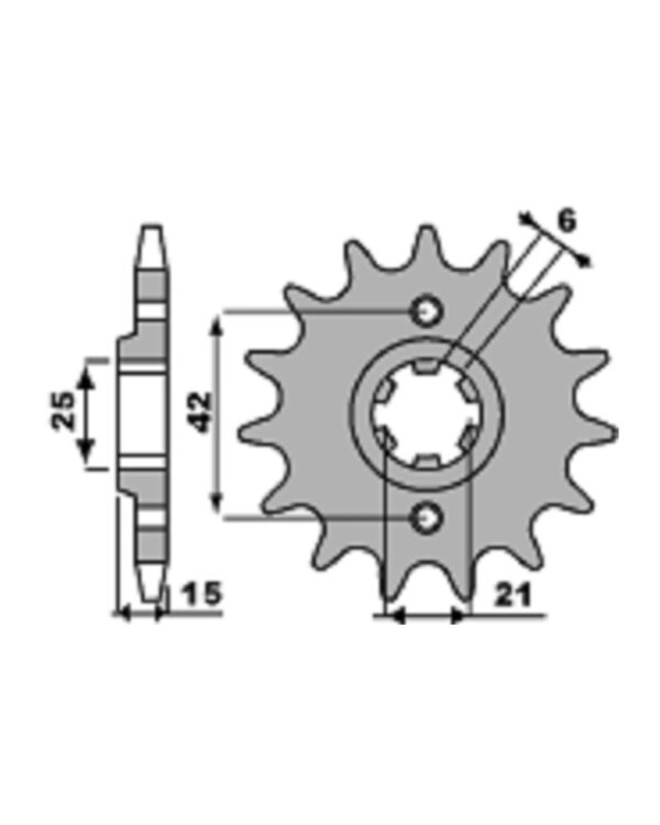 SPROCKETS PBR FRONT 294-16