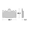 SBS 631HF#1.jpg. SBS 631HF Brake Pad