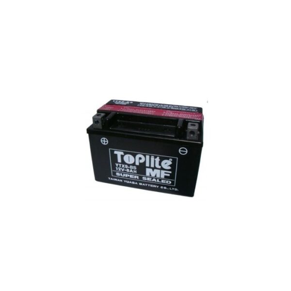 TOPLITE BATTERY YTX9-BS
