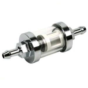 FUEL FILTER MSD GLASS 6mm