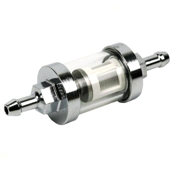 FUEL FILTER MSD GLASS 6mm