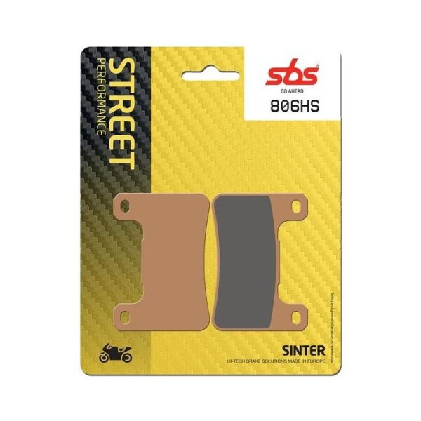 SBS 806HS#1.jpg. SBS 806HS Front Brake Pad