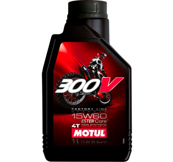 104137. Motul 300V 15W60 Off-Road 1lt
