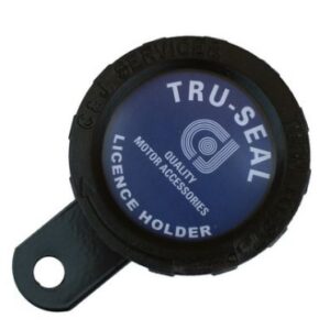 LICENCE DISC HOLDER BLACK METAL